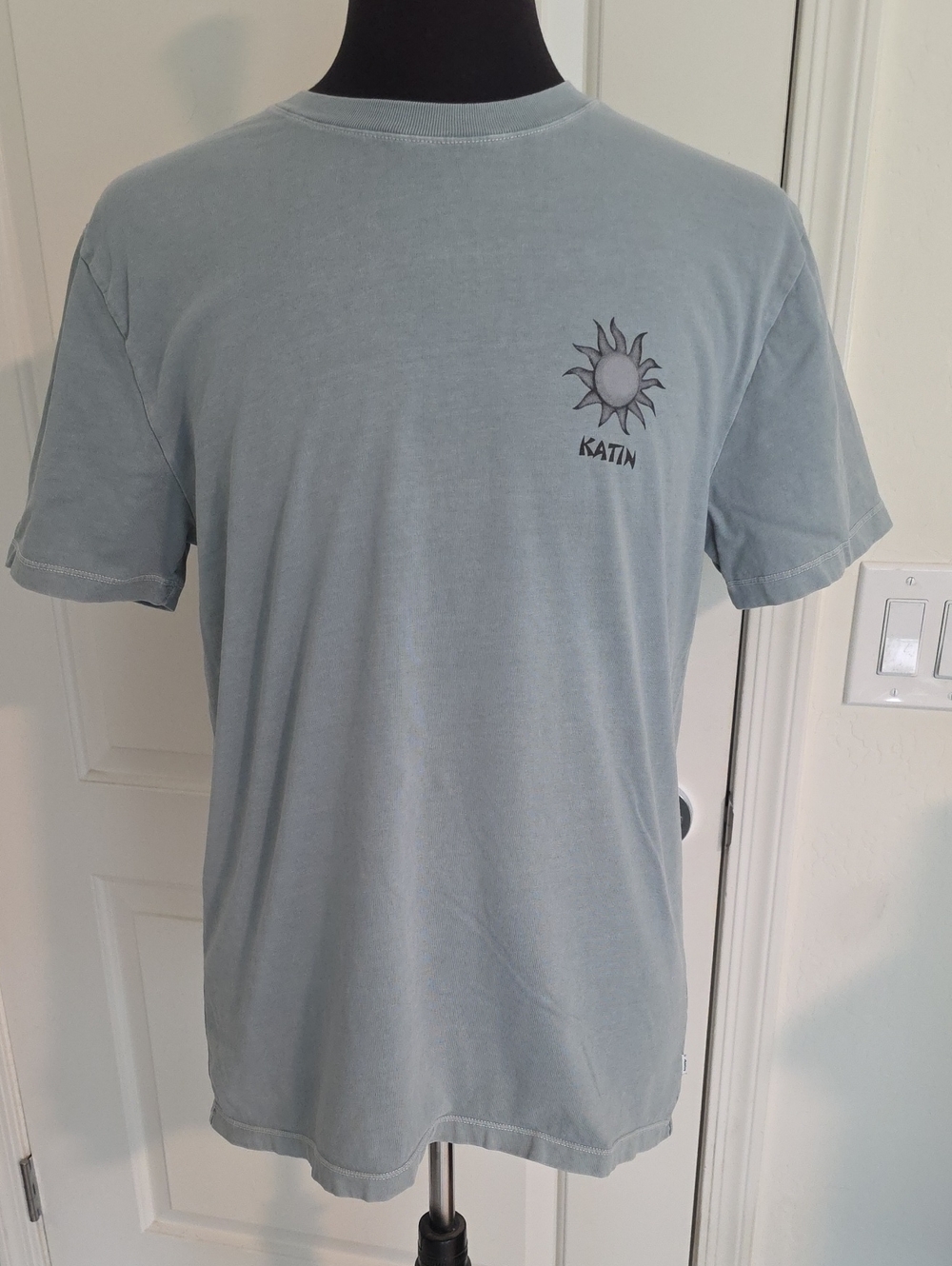 Katin Light Blue Sun Logo Short Sleeve Tee